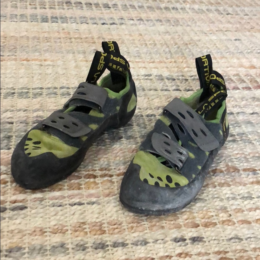 la sportiva Velcro climbing shoes
